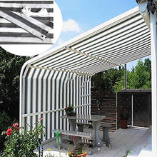 XJJUN Copertura per Schermo Privacy per Balcone, Resistente Ai Raggi UV, Resistente alle Intemperie, per Ringhiera di Appartamenti, con Occhielli, Recinzione da Giardino Bassa