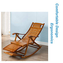 Lounger Sedia a Dondolo per Giardino | Sedia Relax Pieghevole da Esterno per Adulti | Sedie a Sdraio reclinabili