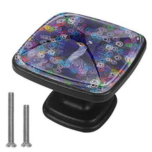 pavone (2) 4 PCS Pomelli per Porta, Pomolo per Mobile, Pomelli per Mobili con Viti, Maniglia per Armadietto, Pomelli per Porta, Pomelli per Cassetti per Porta, Armadio, Cassetto e Credenza