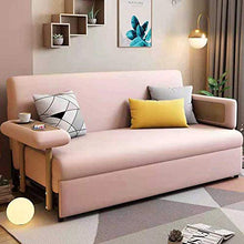 RJMOLU 77.2"Divano Convertibile Divano Letto con Letto Estraibile e Grande Spazio di archiviazione, Sofà del bracciolo del Tessuto Moderno per Soggiorno o Camera da Letto,D