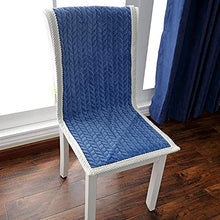 Cuscino da banco di tatami di colore solido, patio antiscivolo Poltroncini a dondolo lungo cuscini da oscillazione divano Bay Windows Food Food Pranzo all'aperto Pads blu 40x130 cm (16x51in) yqaae