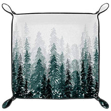 Eslifey - Organizer per Comodino con Motivo Natalizio, Design Classico e Moderno, 20,5 x 20,5 cm, Multi, 16x16cm
