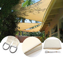 Tenda parasole a triangolo, resistente ai raggi UV e all'acqua, tenda da giardino, tenda da sole