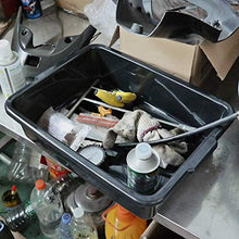 Vaschette per piatti neri Easymanie ， Lavabo in plastica Quart per casa