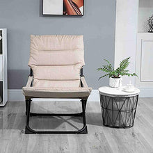 WUTONG Lettini da Giardino e poltrone reclinabili Cuscino Comfort all-in-One Imbottito Sedia Relax da Lettura Pieghevole Mobili da Balcone Sedie Pigre