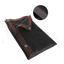 90% Nero Sunblock Ombra della Copertura del Panno Impianto per, Yards/Giardini/Pollo Coops/Barns/Animal Shelters Ombra Net, Resistente Ai Raggi UV Net con Occhielli (Size : 2X4m)