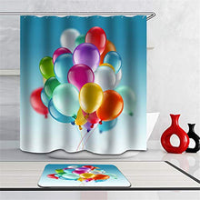 LIYAN Combinazione Bagno. Immagini Chiare E Colori Vivaci Rendono Il Tuo Bagno Pieno di Vita. Accessori da Bagno. Palloncini Colorati.