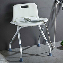 MGMDIAN Sgabello per Doccia Pieghevole Retrattile - Bagno per Il Bagno Poltrona per Doccia con braccioli per Anziani - Poltrona per disabili Accessori da Bagno