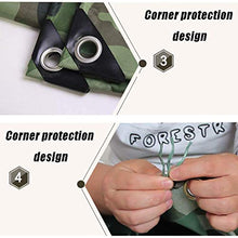 qx Telone Tenda Teloni Ombra Vele Telo Mimetico Addensato con Occhielli Telo Impermeabile Telo Antipioia Panno Protezione Solare Panno Oxford (Dimensioni: 3Mx6M),1,5 Mx 2 M,1,5 Mx 2 M