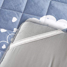 HIGHKAS Tappeto per Pavimento in Tatami Cinese, Materasso Trapuntato Singolo Pieghevole futon Traspirante Antiscivolo Traspirante Imbottitura di umidità Wicking-e 200x220 cm (79x87 Pollici)