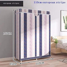 JJZXT Armadio Spazio Guardaroba Moderno Semplice Assemblea Economico Semplice Camera gabinetto for Bambini Bagagli