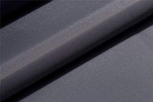 Copertura Tavolo Giardino Impermeabile Telo Protettivo per Tavolo, Anti Vento Sole Neve Tessuto 210D Oxford Copertura per Mobili da Esterno, Tondo (128x71/185*110/230*110cm) - Nero