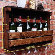 FYHH-JZHY Portabottiglie da Vino Sospeso Portabottiglie, Portabicchiere da Vino, Portabicchieri da Champagne, Portabottiglie Portabottiglie, Portabicchieri (Dimensioni: 70X42Cm), 70X42Cm, 70X42Cm