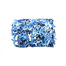 FCXBQ Rete Mimetica per boschi Rete ombreggiante per reti da Campeggio Nascondi reti mimetiche da Campeggio Reti da Protezione Solare, 10 Misure (Colore: Blu, Dimensioni: 4x5m)