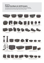 Classic Accessories Copertura per Tavolo Ovale/Rettangolare e sedie da Giardino, Media, Ravenna