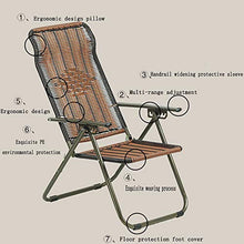 FUFU Sedie a sdraio Lounge Chair, Sedia pieghevole, Nap, Cool Chair, Donna incinta, pausa pranzo, sedia da ufficio, sedia da spiaggia all'aperto, 105 Cm * 45 Cm * 39 Cm (41,3 * 17,7 * 15,4 pollici) Pi