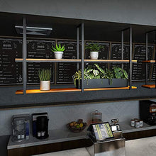 Mensola a soffitto Portabottiglie Per Vino Da Soffitto, Scaffali Galleggianti A 2 Livelli Per Casa Industriale Scaffale Divisorio In Legno, Sospeso, Per Cucina, Ristorante, Bar ( Size : 120*30*80cm )