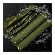GHHZZQ Telone Copertura Panno Impermeabile Protezione Solare Antietà E Durevole All'aperto Riparo dalla Pioggia Ombra Macchina Camion, Spessore 0,8 mm (Color : Green, Size : 8x10m)