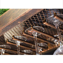 Soffitto Semplice e Creativo Portabottiglie Semplice e Creativo Portabottiglie da Appendere in Ferro Metallico Portabottiglie da Vino Portabicchieri Altezza Regolabile, PZW, B, 60 * 35cm