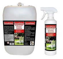 2,5 Litro Kunststoffintensivreiniger Pulitore Plastica Intensivo Detergente Mobili da Giardino Grasso Feci Dell'Insetto Residui Tempo di Meteo Gan Depositi Decolorazione Giardino Purificatore