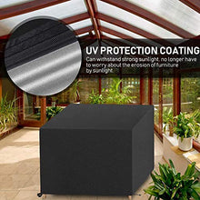 Giardino Table Cover, Protective Cover impermeabile rettangolare da giardino Copertura Mobili per Mobili da giardino Tabelle Insiemi