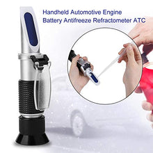Rifrattometro antigelo ATC, rifrattometro antigelo batteria motore automobilistico tenuto in mano Tester antigelo glicole ATC