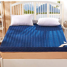 LUGEUK Memory Foam Mattress Pad Letto Doppio Strato di Massaggio da Letto (Letto Matrimoniale), Tatami Materasso Spugna 1.5m1.8m Singolo dormitorio Pieghevole Spessore del Materasso