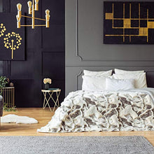 relaxdays Tavolino Rotondo da Soggiorno, in Metallo & Vetro, Grazioso, Elegante, Design-Retrò, HD 46x42 cm ca, Nero-Oro, vetro, acciaio, 1 Pz
