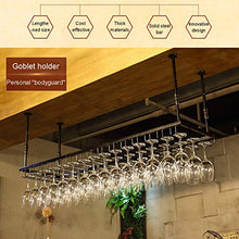 Wine Rack Gqq @ Portabottiglie da Soffitto Portabicchieri Sospeso Supporto per Vetro A Parete Scaffale di Vetro del Vino Rosso Capovolto Bar Supporto per Calice Porta Calici per Cucina da Bar