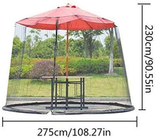 zvcv Ombrello da Esterno Copertura per Zanzare da Giardino per Esterni, Ombrellone da Giardino Ombrellone da Tavolo Zanzariera da Tavolo Ombrellone da Tavolo Schermo A Rete Zanzariera