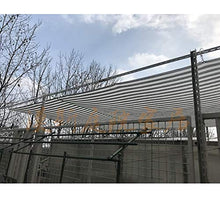 75-80% Telo A Rete Premium da Giardino Telo A Rete, Telo di Alta qualità Pannello per Piante da Fiori Patio Prato, Grigio + Bianco, 50g / ㎡ (Size : 2×4m)