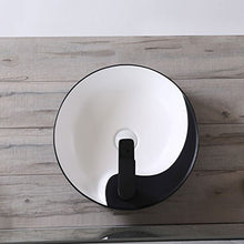 Rotonda sopra Il Contro Bacino del Bagno Balcone di casa Lavandino Lavello Bacino Bacino di Arte Ceramica Lavabi
