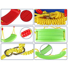 XIUYU Seat Swing Eco-Friendly Durevole Snug Hanging Sicuro Strap Facilità di Installazione Impermeabile for Bambini (Color : Red)