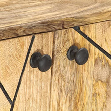 vidaXL - Sideboard 118 x 30 x 75 cm Massivholz Mango