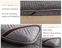 WANGT Addensare Materasso Tatami,Traspirabilità Assorbimento Dell'umidità Materasso Futon Fibra Poliestere Morbido Confortevole for Kids Students Dorm Home,Coffee-120 * 200cm/35 * 78inch