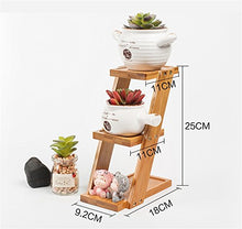 ZHYXJ-Flower Stand Tavolino in Legno Multistrato in Rack per Legno 001