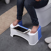 XuZeLii Sgabello da Toilette Accovacciato WC Sgabello Multifunzionale Passo Sgabello Donne Incinte igienici Squatting Bambino Squatting Adulto Bordo di plastica del Piede Stool Adatto per WC