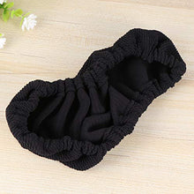 IMIKEYA Fodere per braccioli per Sedia da Ufficio Fodere per braccioli Fodere per Proteggi braccioli per Sedia da Computer addensate Maniche per braccioli per Sedia con Fascia Elastica(Nero)