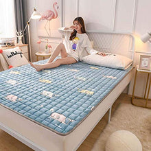 Materasso Pieghevole in Peluche Spesso in Velluto Tatami, Materasso Futon Per Campeggio Domestico Tappetino Tatami Yoga, Cuscino Futon Giapponese Traspirante Adatto Alla Pelle,D-100 * 200cm
