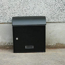 YONGYONGCHONG Cassetta delle lettere in acciaio con serratura a cilindro da parete Classic Premium Letter Box con fessura per posta di sicurezza