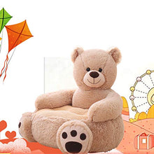 Domybest Copridivano per Bambini Senza Imbottitura Interna Seduta per Bambini in Peluche Poltrona per Bambini Morbida Divano per Bambini