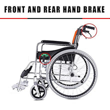 Sedia A Rotelle Semovente, Dispositivo di Mobilità Leggero per Utenti Anziani, Portatori di Handicap E Disabili, Sedia A Rotelle Portatile per Indipendenza O comodità del Custode A