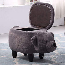 ASDFGHJKL Stowable Divano A Panca Cambiare Le Scarpe Sgabello, Bambini in Legno Massello Panca Peluche Divano A Panca Morbida Flessibile Resistente allo Sporco