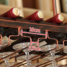 PWZ Semplicità Pratica Della Casa Semplicità Pratica Della Casa Soffitto Semplicità Pratica Della Casa Appeso Supporto per Bicchiere Di Vino Portabottiglie per Vino Retrò Rustico a Parete Pratica Sem