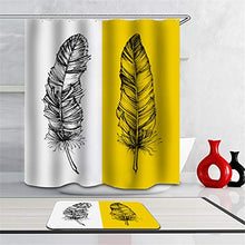 LIYAN Combinazione Bagno. Immagini Chiare E Colori Vivaci Rendono Il Tuo Bagno Pieno di Vita. Accessori da Bagno. Disegno A Matita. Piuma.