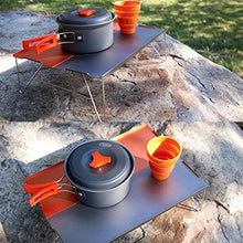 RWEAONT Tavolo Pieghevole da Esterno Portatile Pieghevole da Esterno Ultra-Leggero Camping BBQ Dining Dining con Sacchetto di stoccaggio (Color : 1Pc)