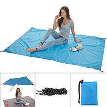 ENCOFT Parasole Vela Esterno Impermeabile, Vela Ombreggiante Tenda Rettangolare 3x4.5m con 6 Corda Anti UV Solare per Giardino Patio Viaggio, Blu