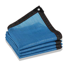 Paralume per Piante da Giardino, 80% Sunblock Paralume per Tende Blu, Paratoia A Blocchi UV con Rilegatura Nera E Anelli di Tenuta (Dimensioni : 4X5m)