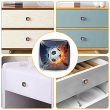 Set di 4 maniglie rotonde per armadio da cucina, credenza, cassettiera, cassettiera, con viti, per cucina, comò, armadietto, bagno, armadio e calcetto