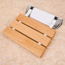 Z-SEAT Sgabelli per Doccia a Parete Pieghevoli Sgabello per Doccia in Legno fissato al Muro Sgabello per Doccia Pieghevole in Legno Sgabello per Anziani/disabili Sgabello
